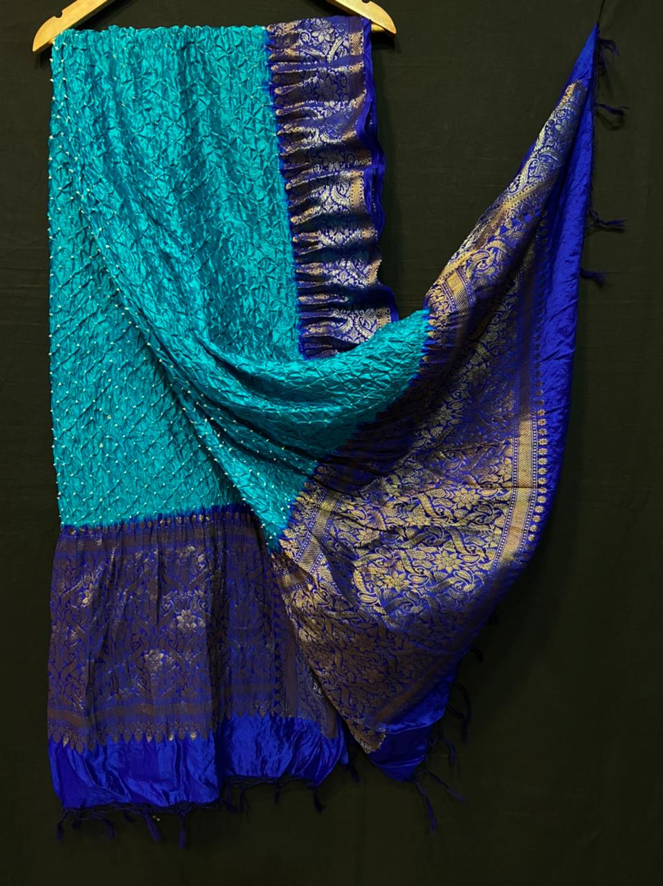 Xenish kanjivaram dupatta - Saffronfashionindia