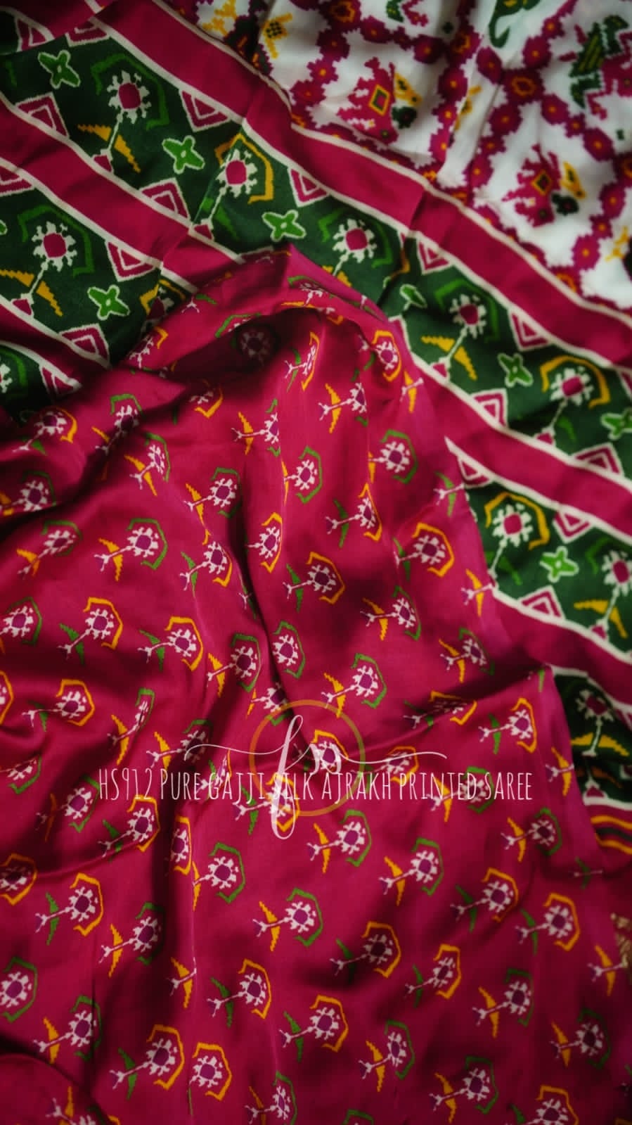 Patola  handmade saree - Saffronfashionindia