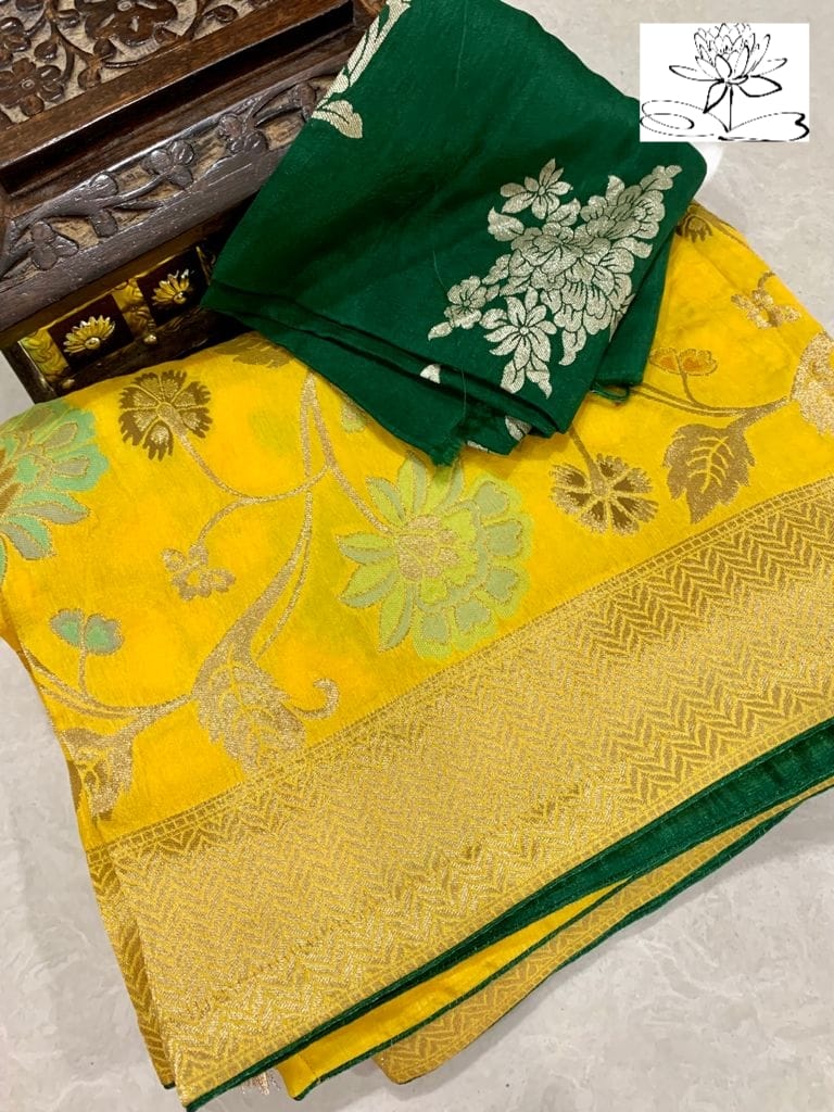 Rasam silk saree - Saffronfashionindia