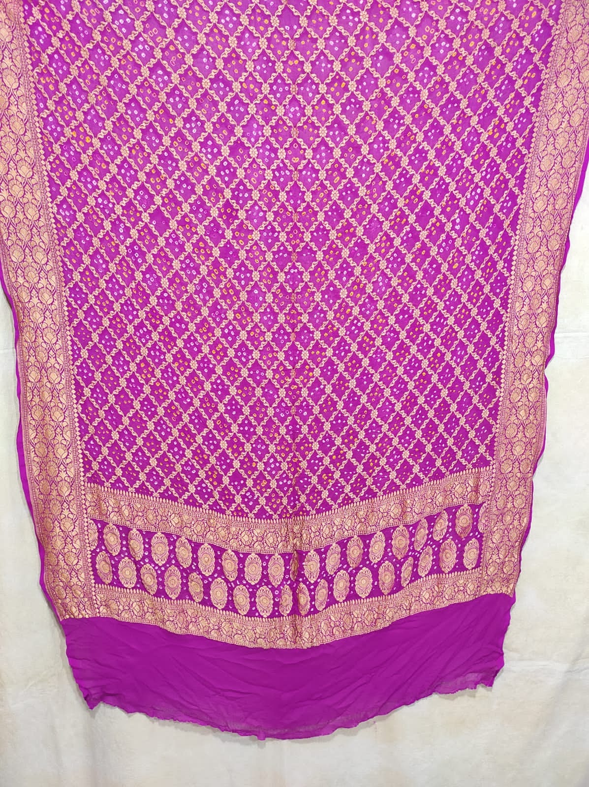 Kaniksha bandhani dupatta - Saffronfashionindia