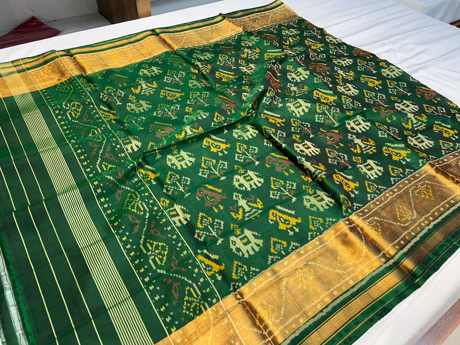 Overa patola dupatta - Saffronfashionindia