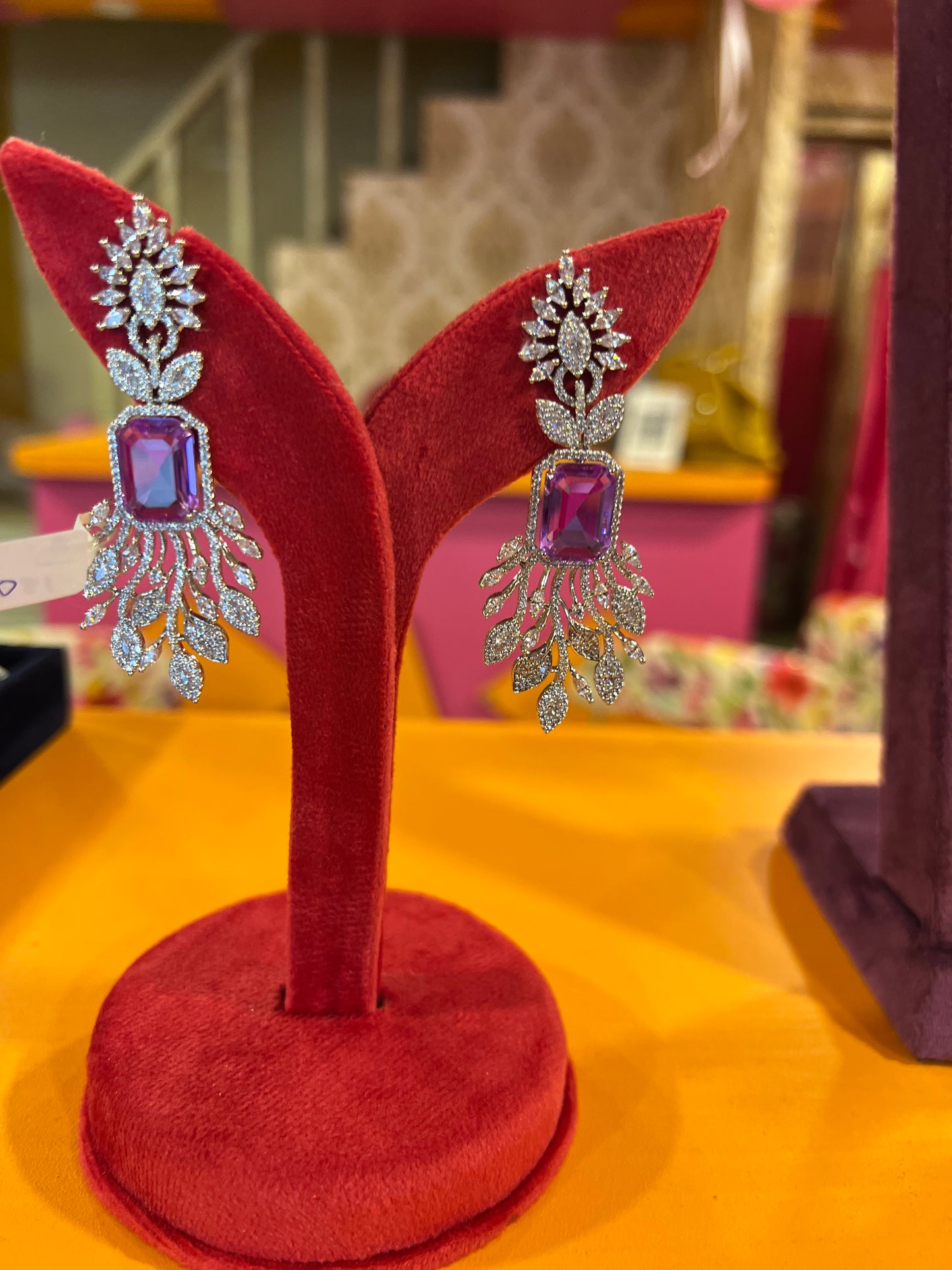 Roli earrings - Saffronfashionindia