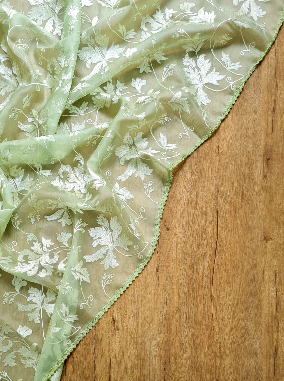 Ravines organza saree - Saffronfashionindia