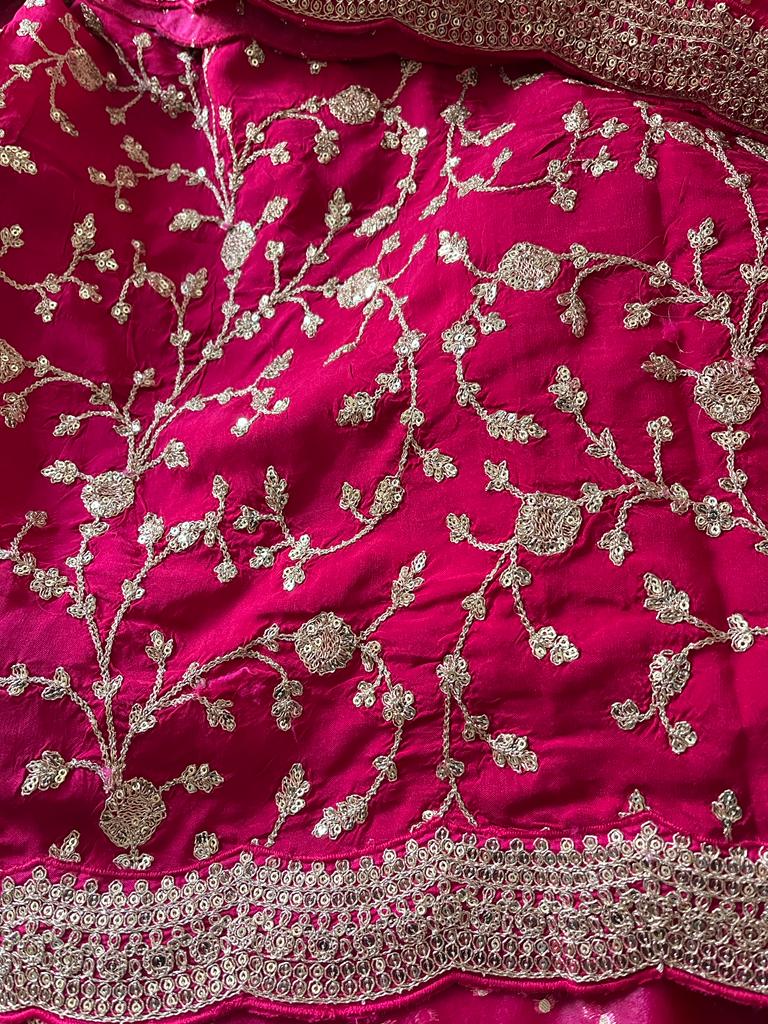 Nisani organza zari saree - Saffronfashionindia