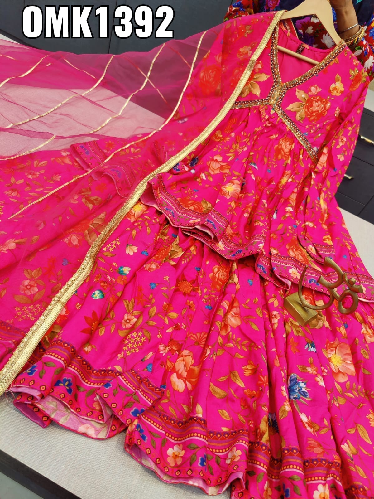 Rajrani peplum sharara dress - Saffronfashionindia