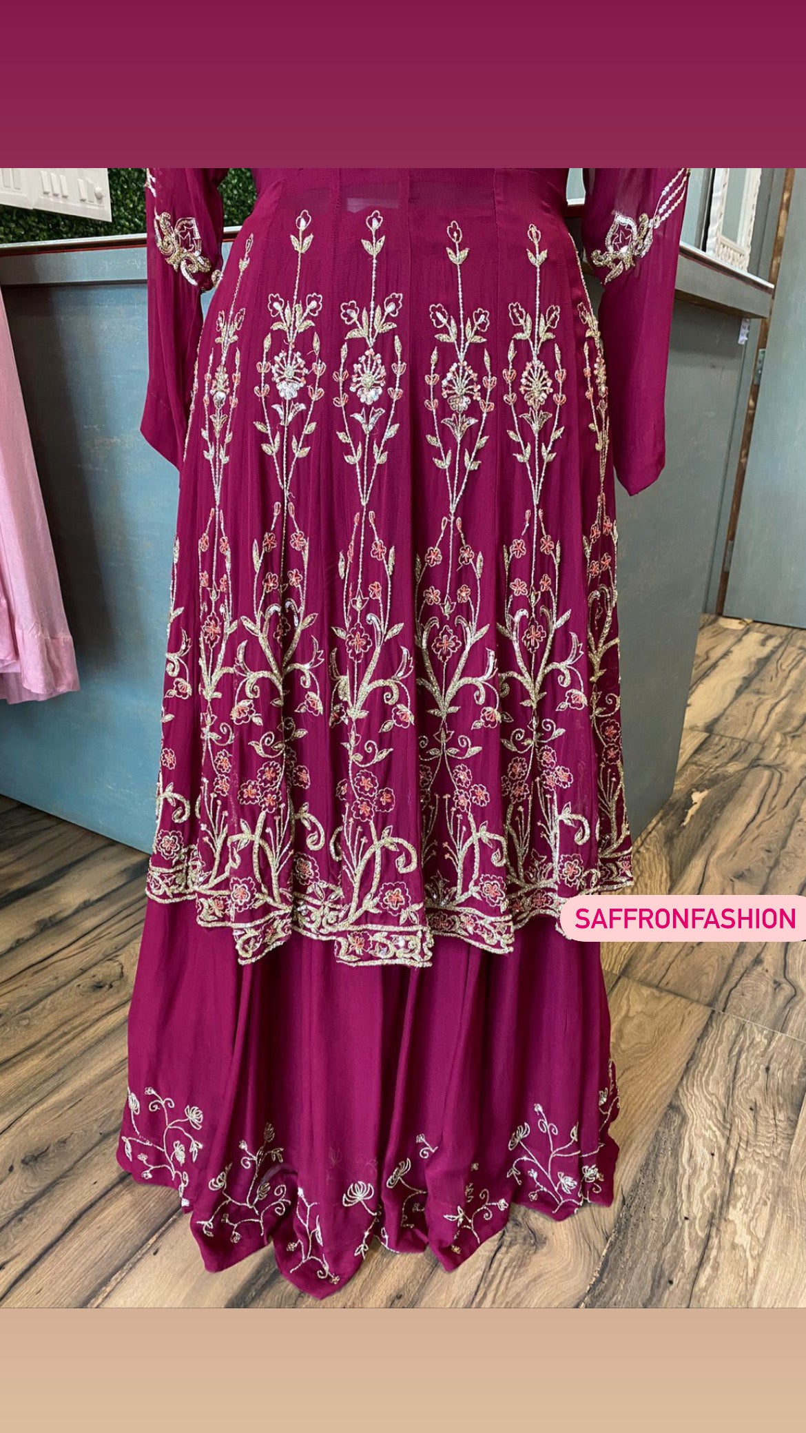 Akansha punjabi dress - Saffronfashionindia