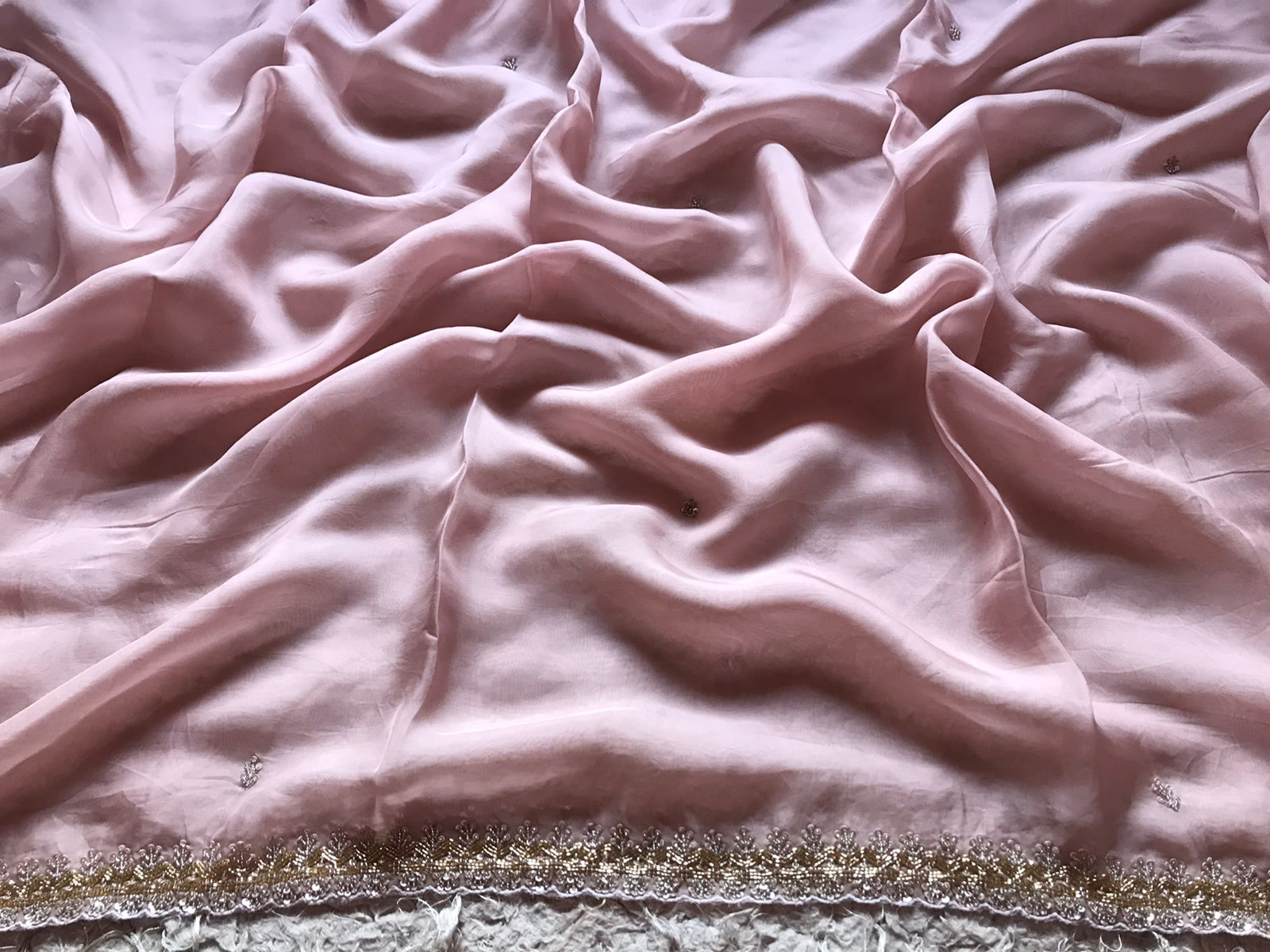 Sinita organza silk premium saree - Saffronfashionindia