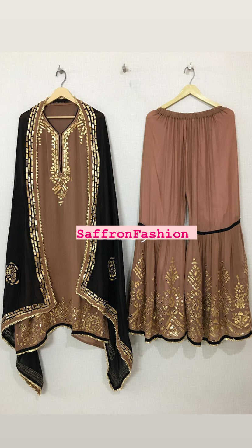 Tanaiza sharara dress - Saffronfashionindia