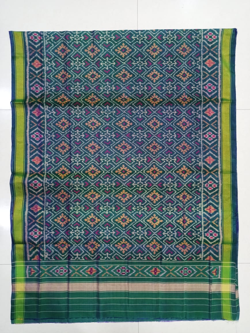 Rajkot ikkat Patola dupatta - Saffronfashionindia