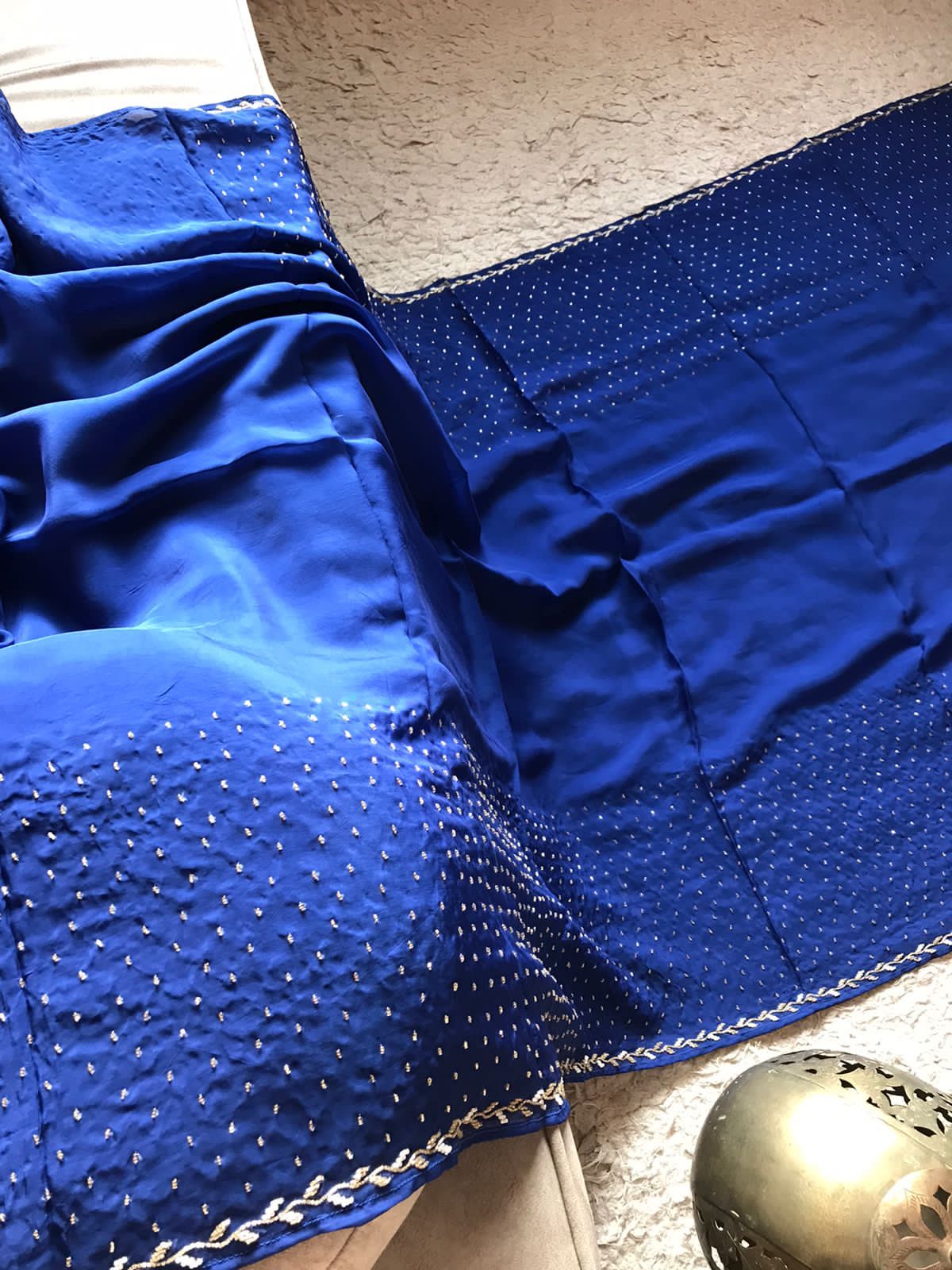 Ravisha premium organza silk saree - Saffronfashionindia