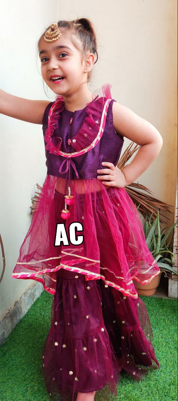 Sweetly kids dress - Saffronfashionindia