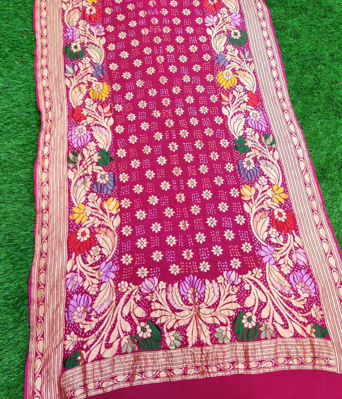 Avni neemjari dupatta - Saffronfashionindia