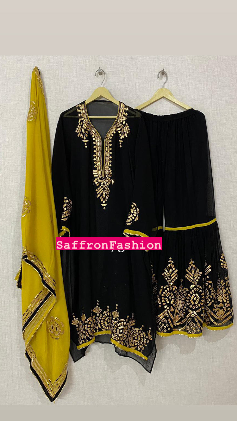 Avehli dress - Saffronfashionindia