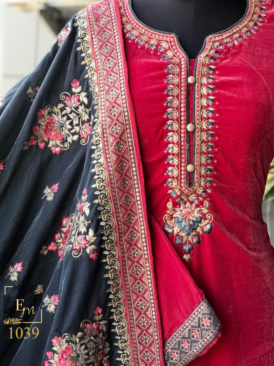 Fastive salwar suit - Saffronfashionindia