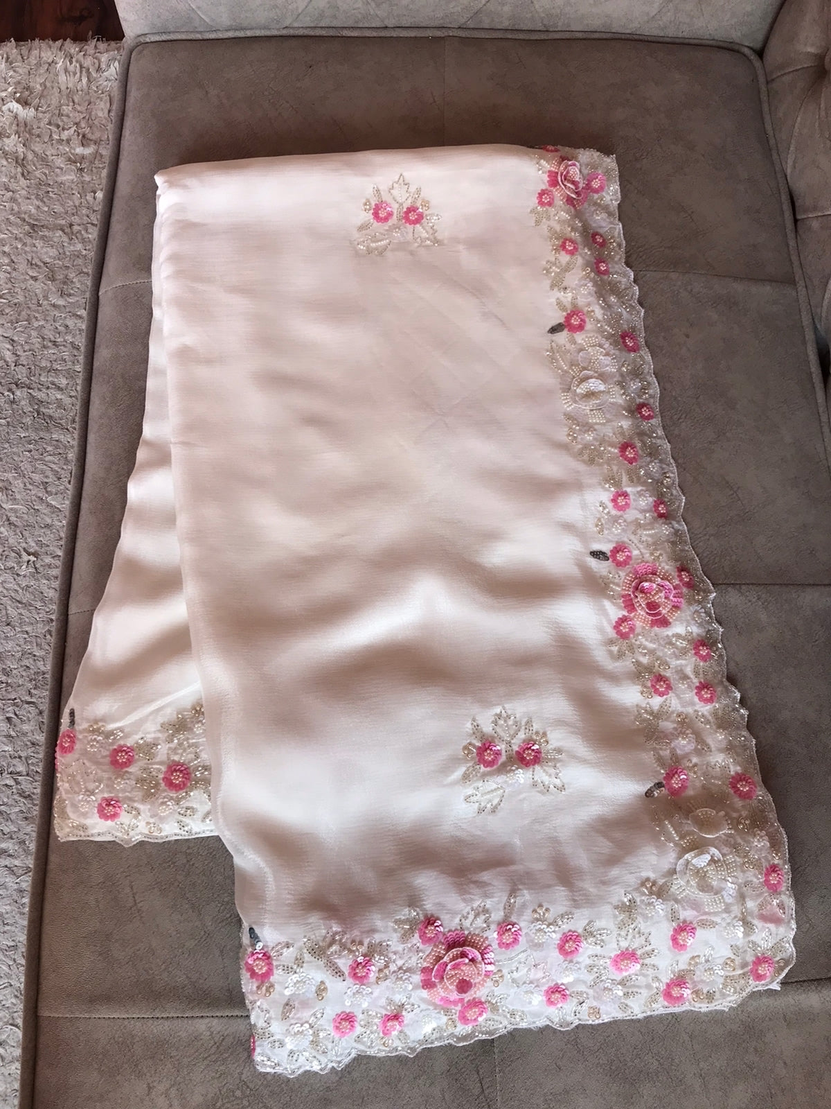 Richika elegance beautiful saree - Saffronfashionindia
