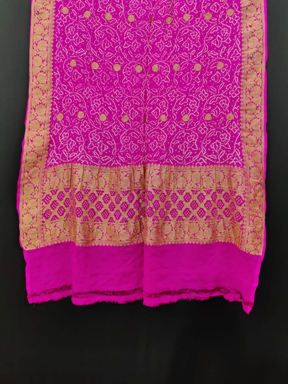 Kinisha bandhani dupatta - Saffronfashionindia