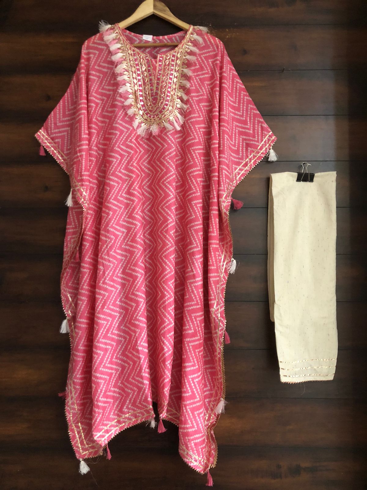 Navika kaftan set - Saffronfashionindia