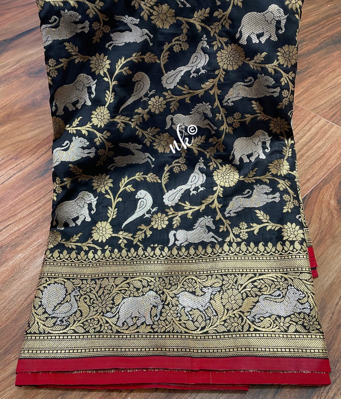 Shikhara inspired Banarsi saree - Saffronfashionindia