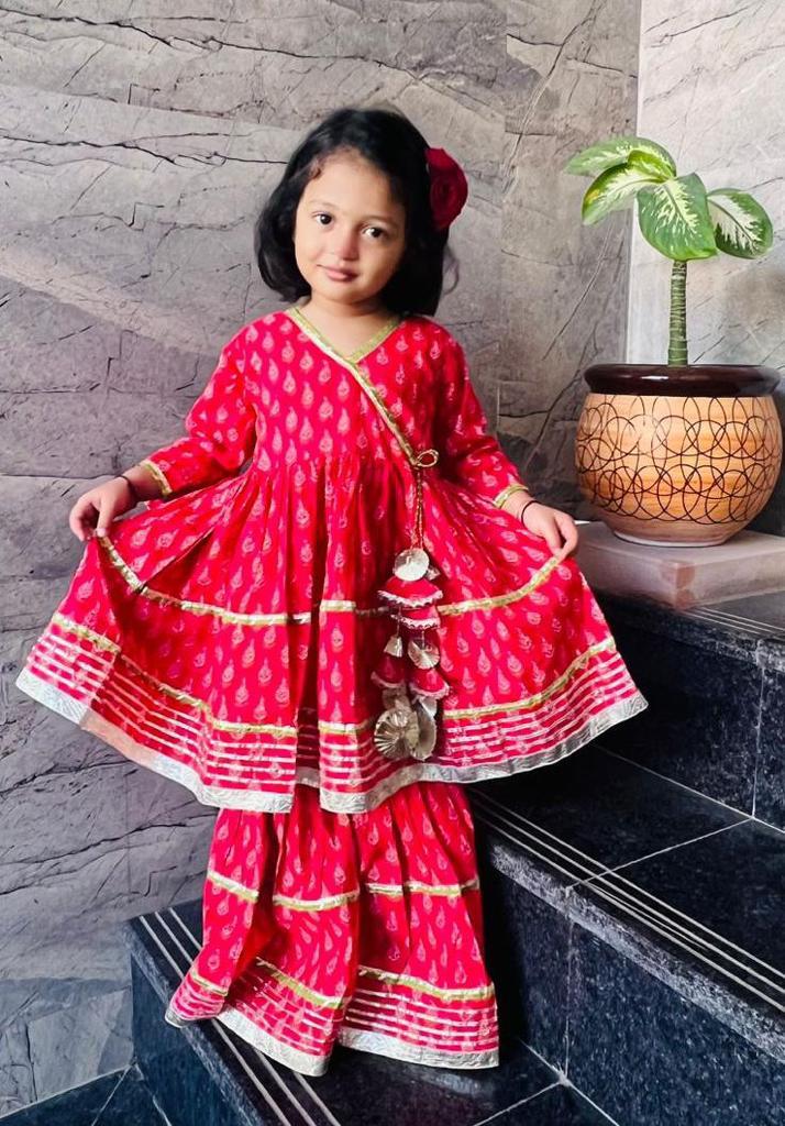 Arvi sharara set - Saffronfashionindia