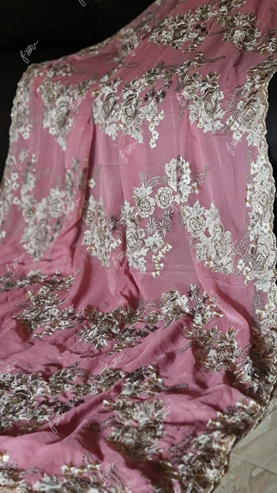 Avesha stylish sarees - Saffronfashionindia
