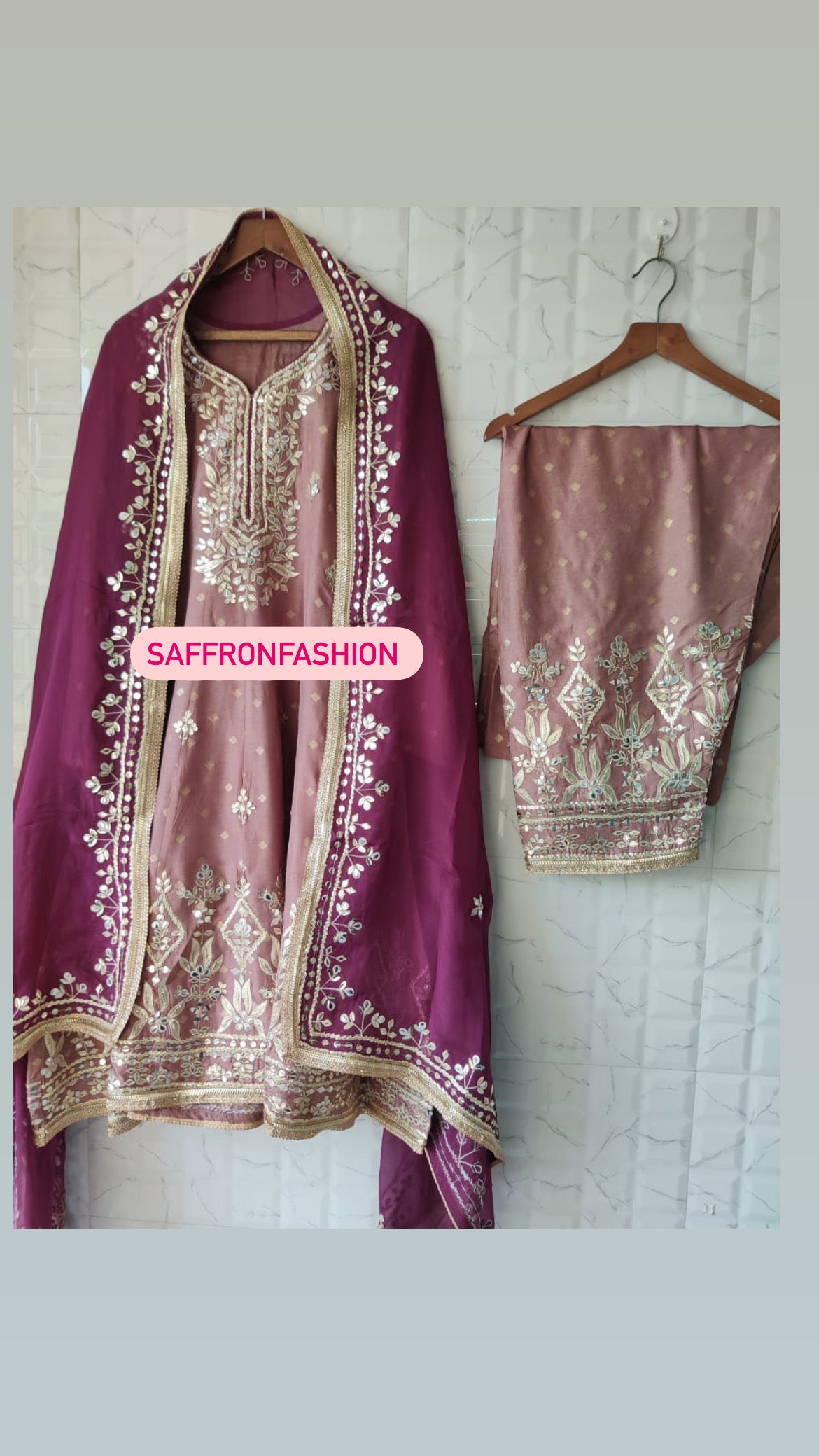 Ruksar wedding dress - Saffronfashionindia