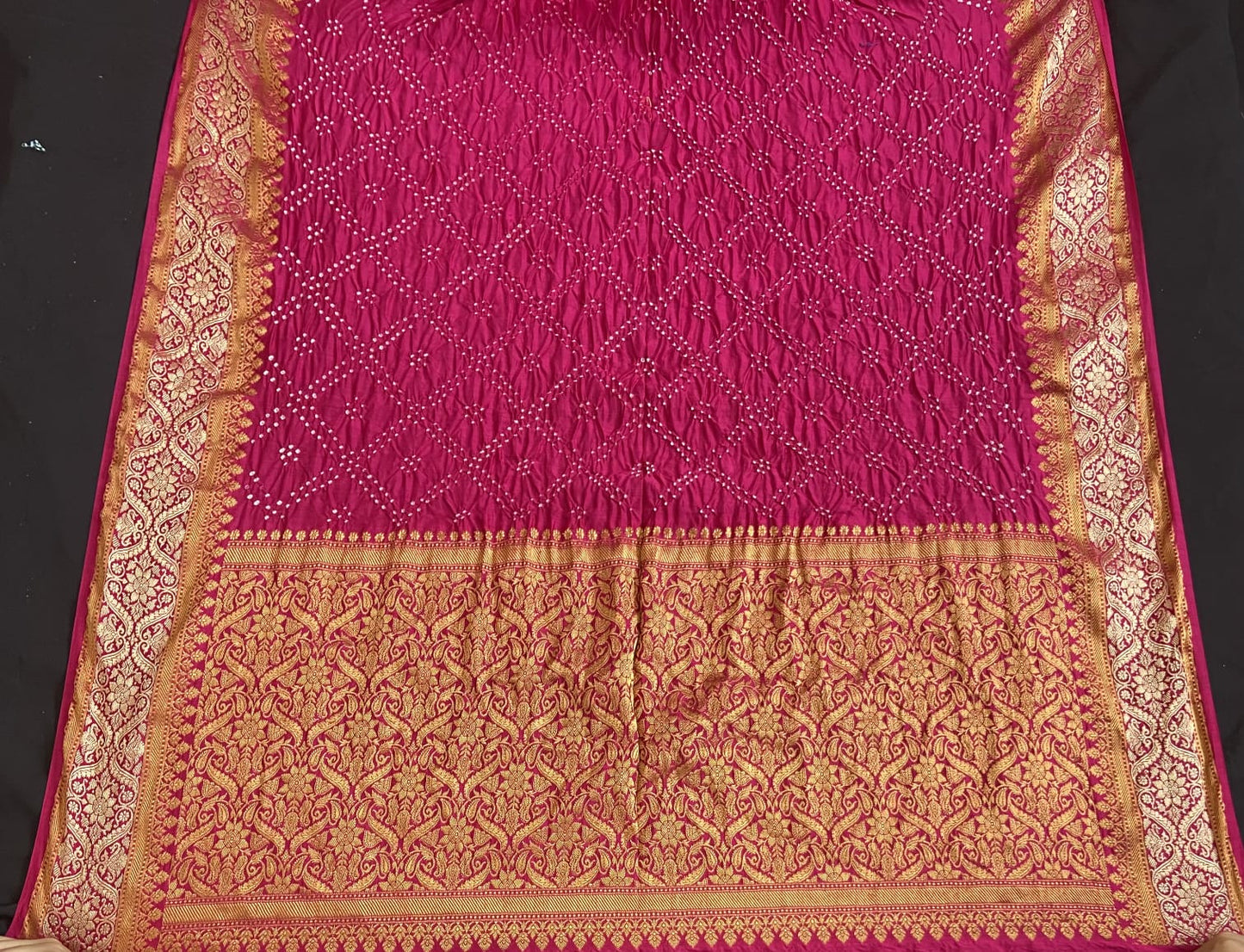 Shirin kanjivaram dupatta/dupatta - Saffronfashionindia