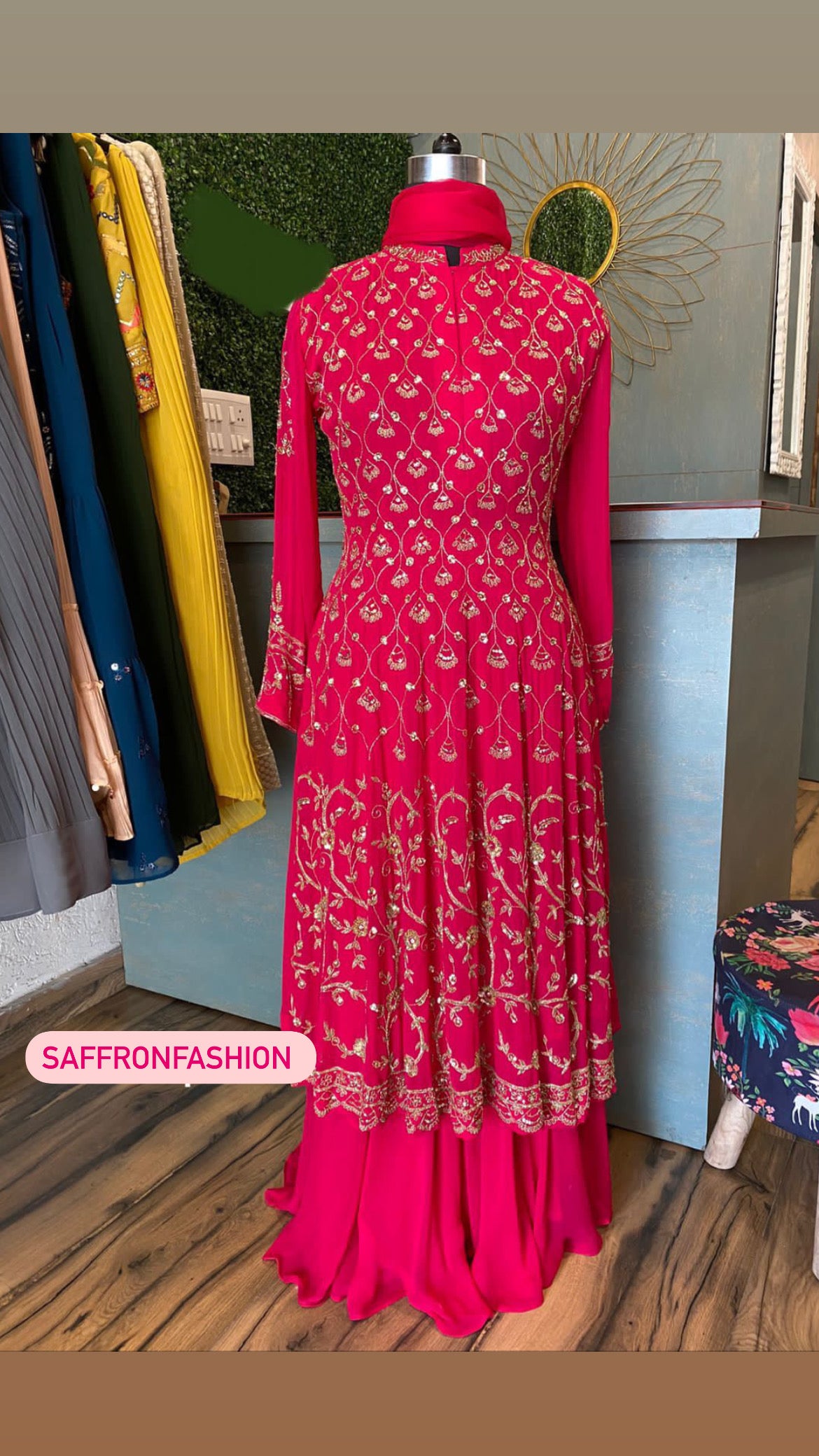 Leena Lal sangeet dress - Saffronfashionindia
