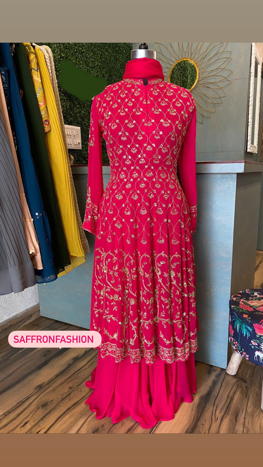 Leena Lal sangeet dress - Saffronfashionindia