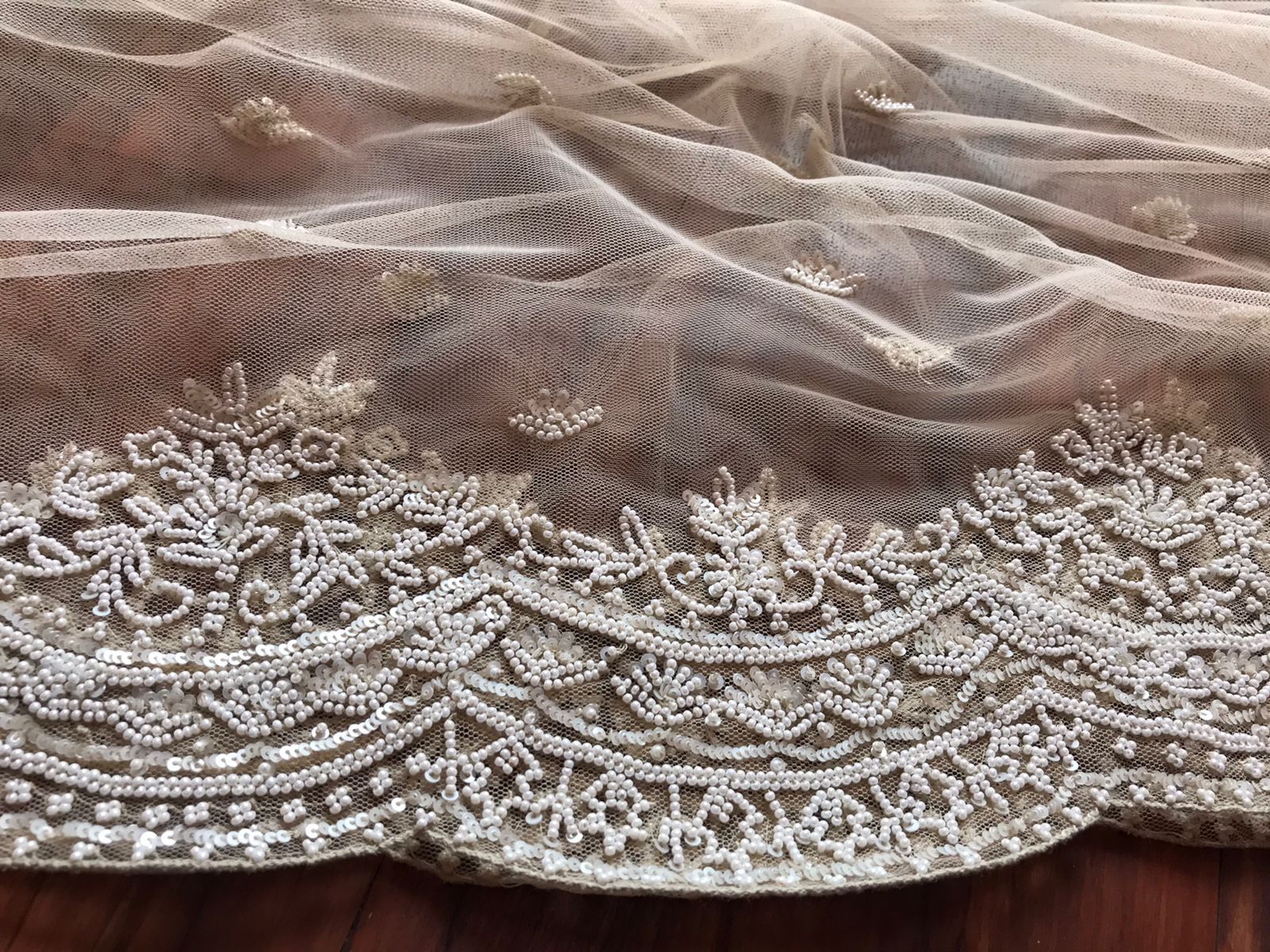 Posh luxe saree - Saffronfashionindia