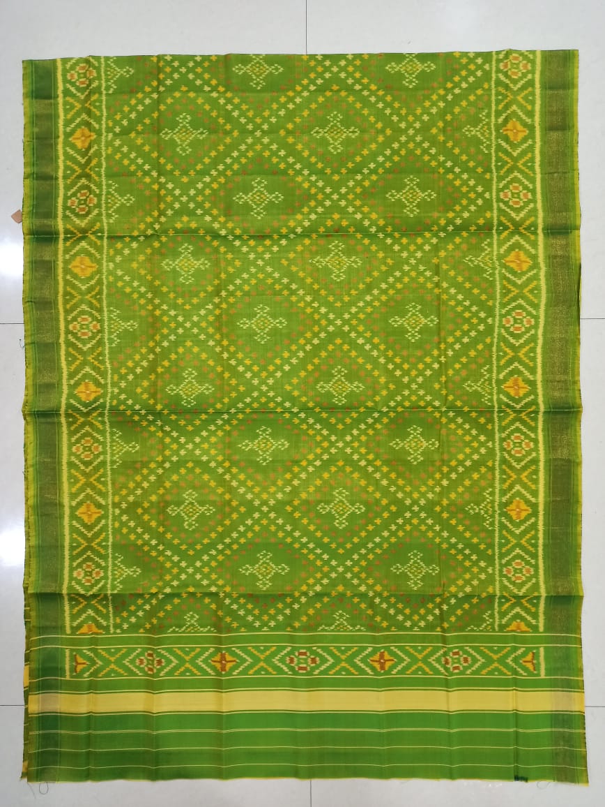 Rajkot ikkat Patola dupatta - Saffronfashionindia