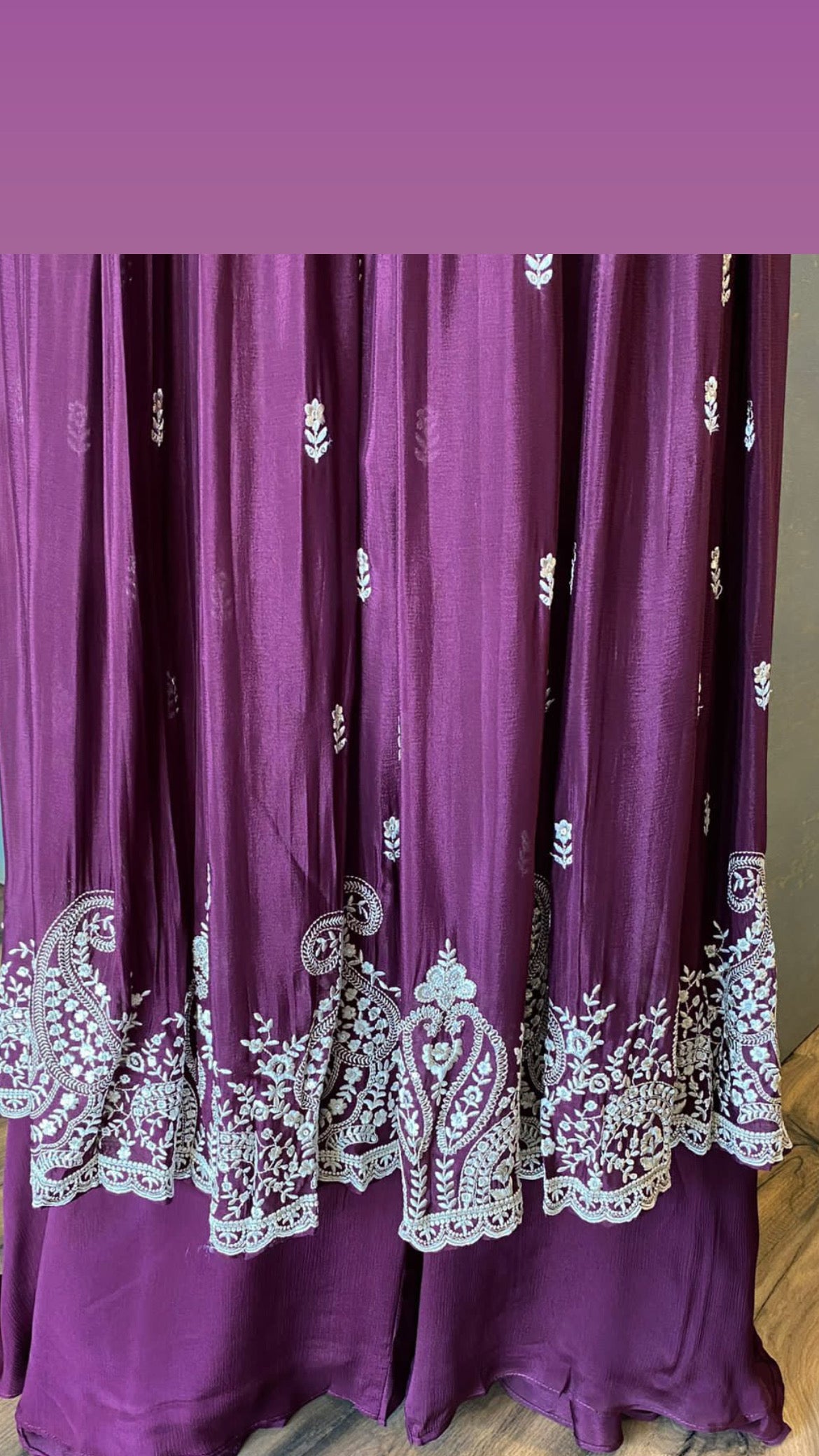 Sangeet long kurta dress - Saffronfashionindia