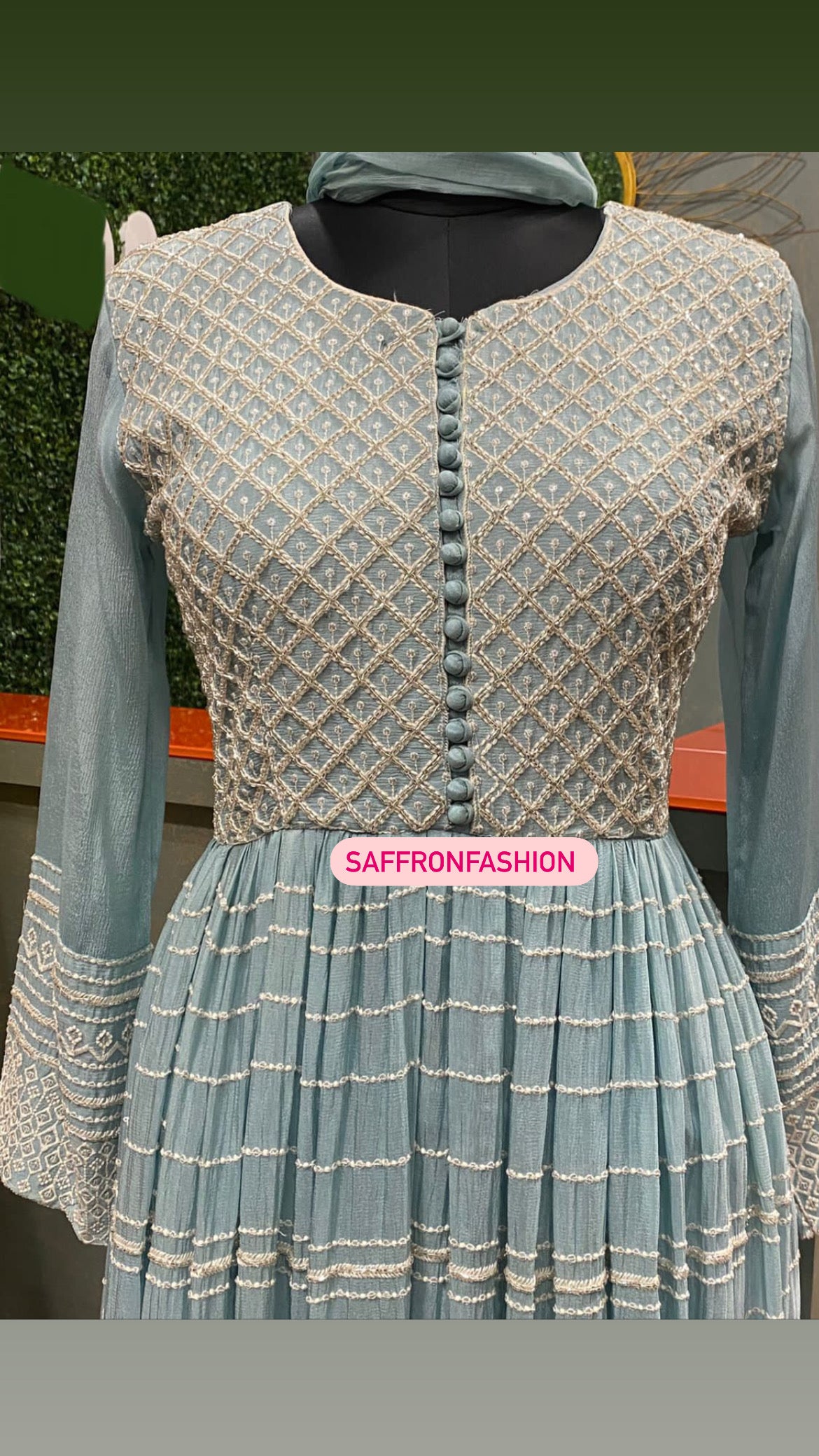 Nazia dress - Saffronfashionindia
