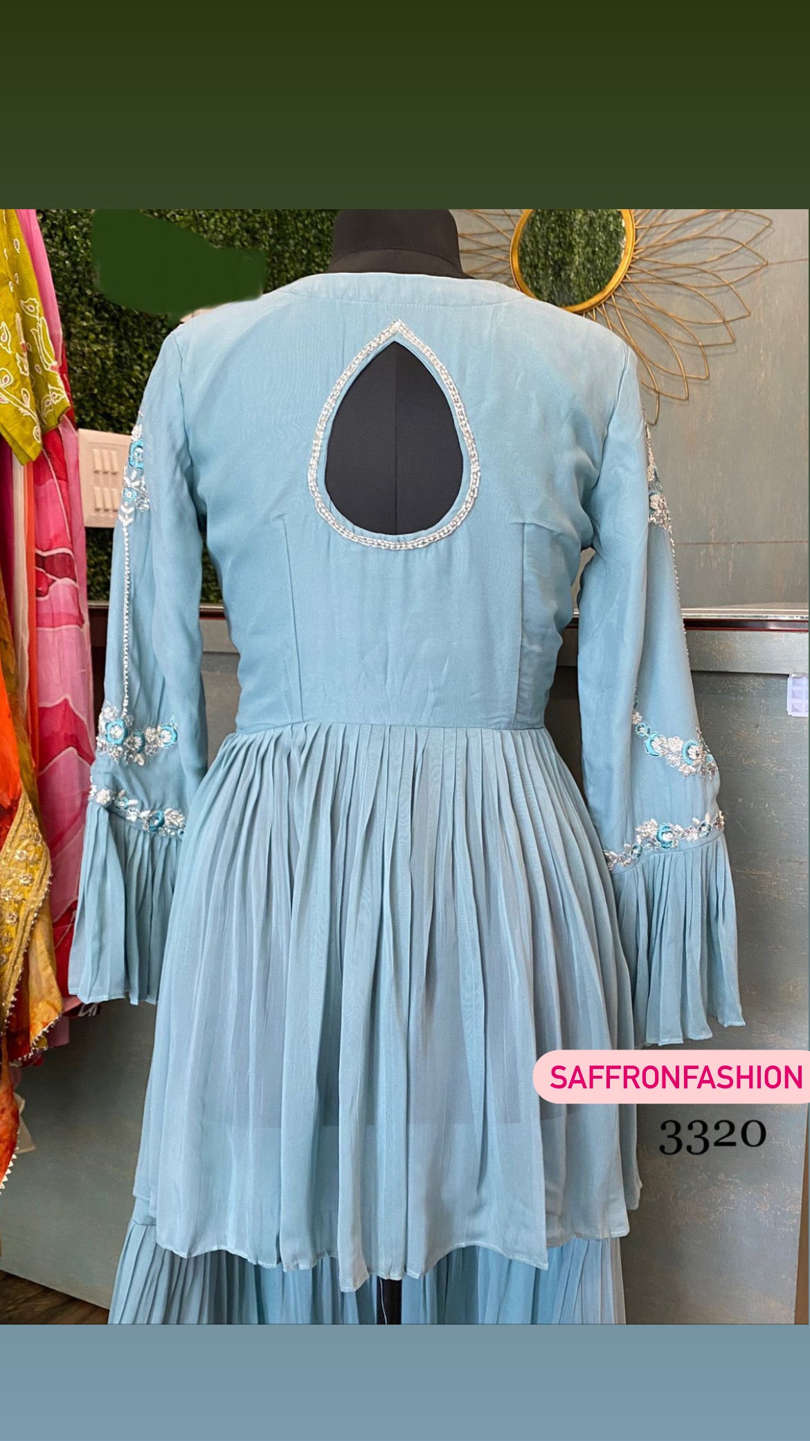 Neelema Firoza dress - Saffronfashionindia