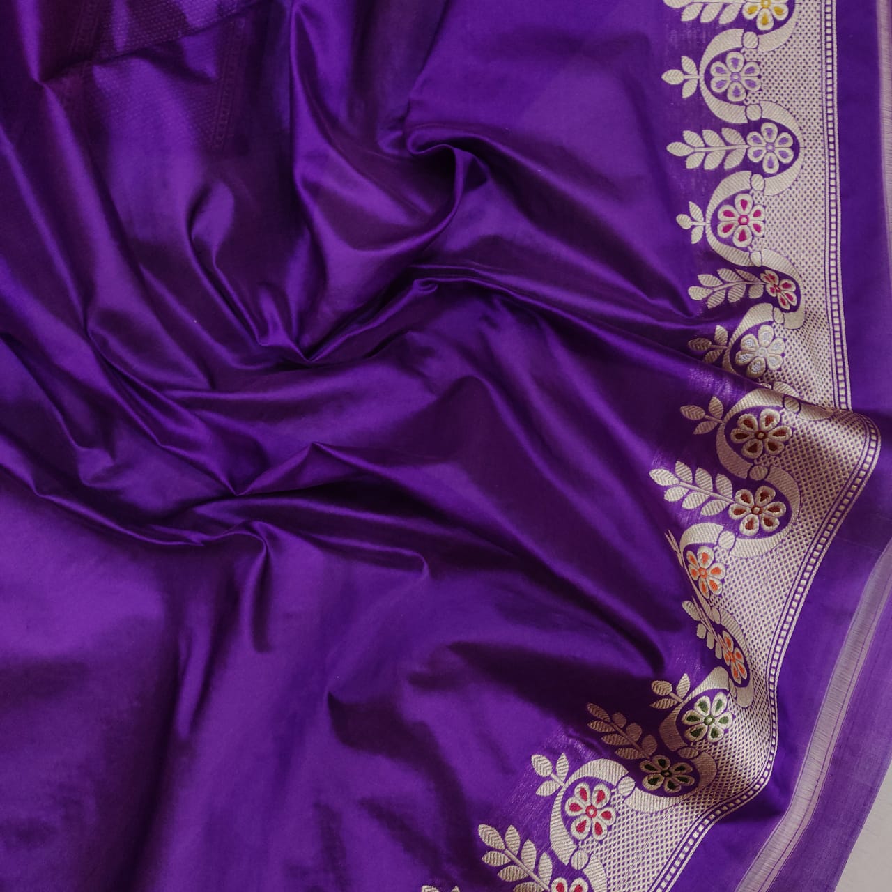 Susan kora handwoven saree - Saffronfashionindia