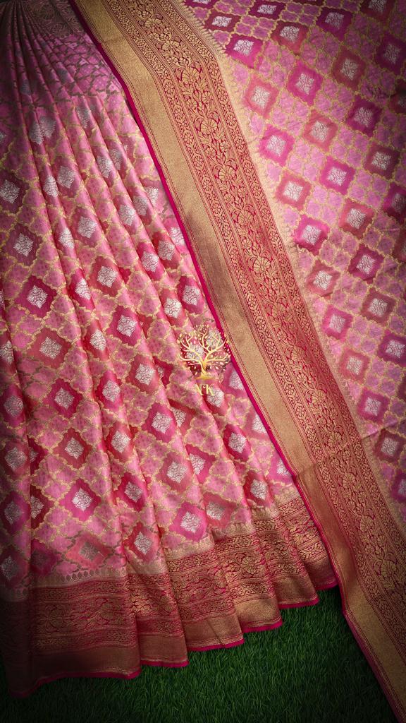 Rimjhim soft silk saree - Saffronfashionindia