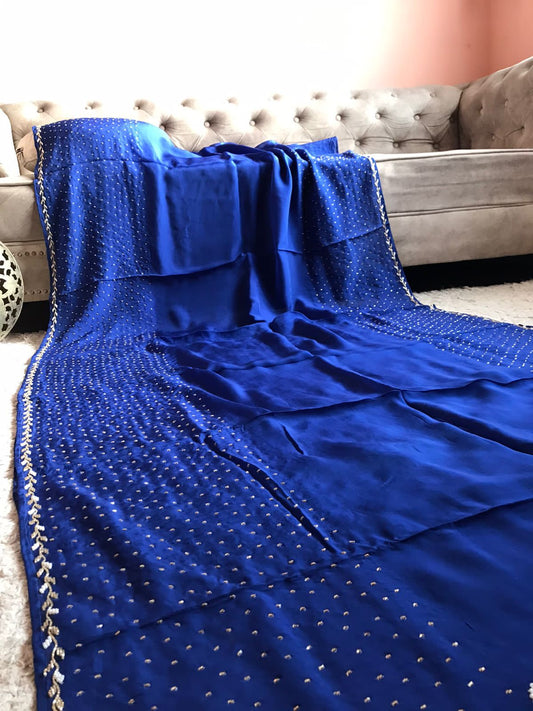 Ravisha premium organza silk saree - Saffronfashionindia