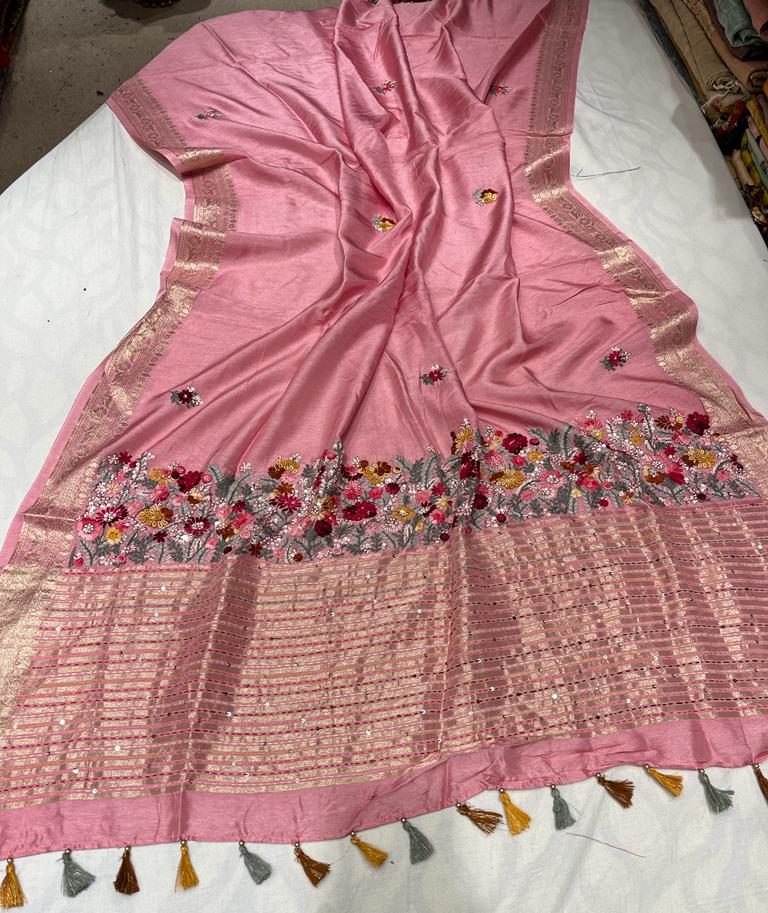 Munga silk saree - Saffronfashionindia