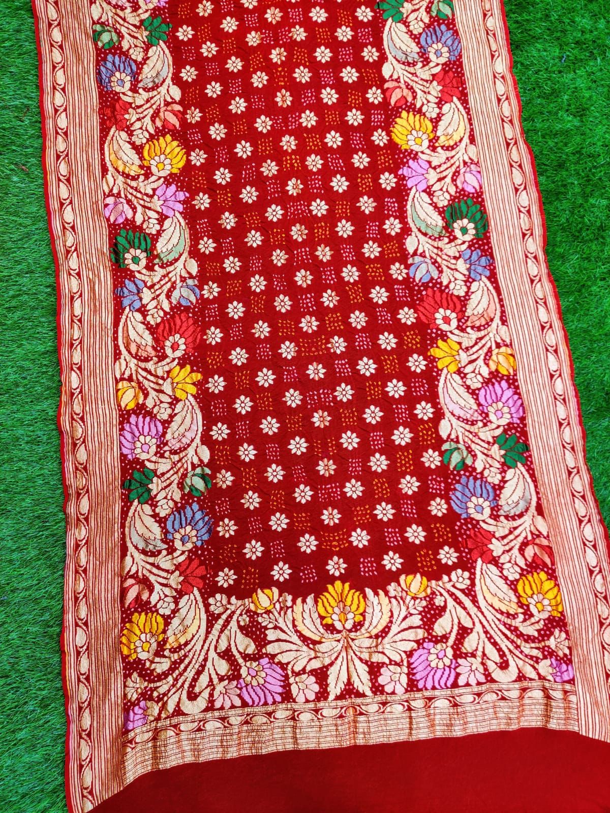 Avni neemjari dupatta - Saffronfashionindia
