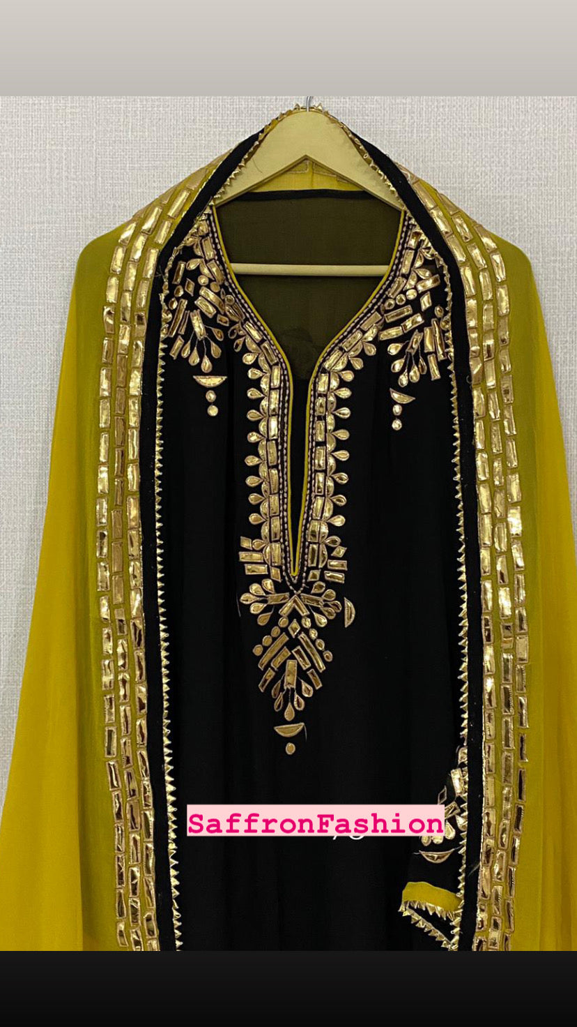Avehli dress - Saffronfashionindia