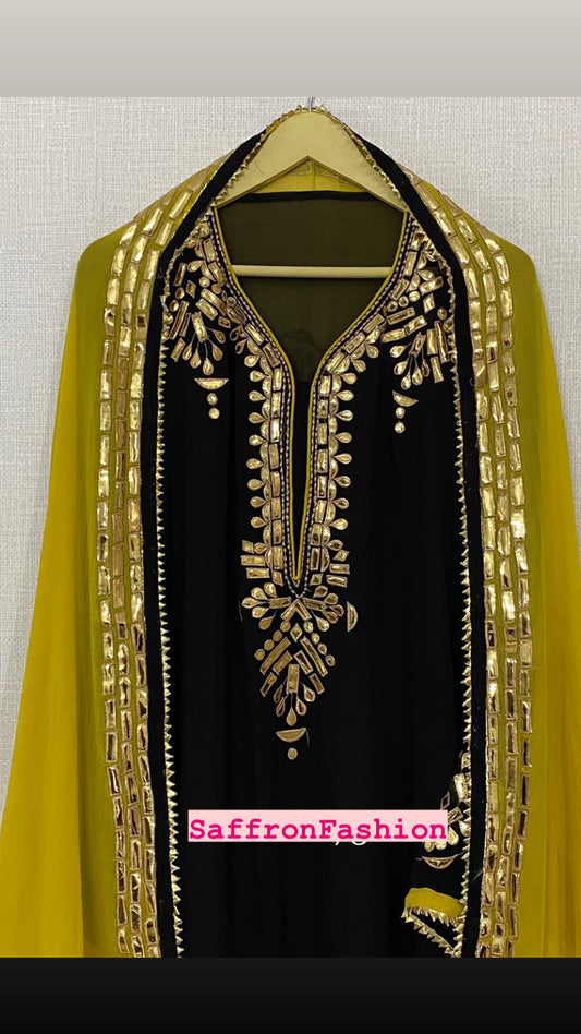 Avehli dress - Saffronfashionindia