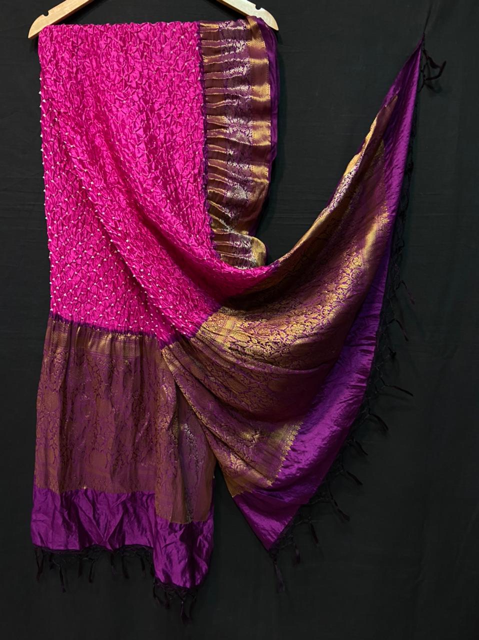 Xenish kanjivaram dupatta - Saffronfashionindia