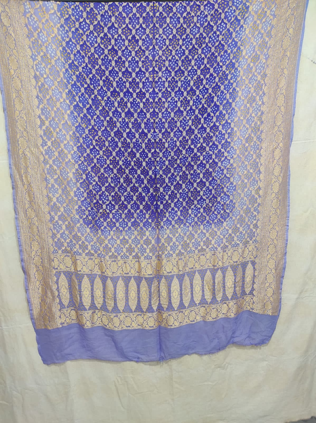 Sushina bandhani dupatta - Saffronfashionindia