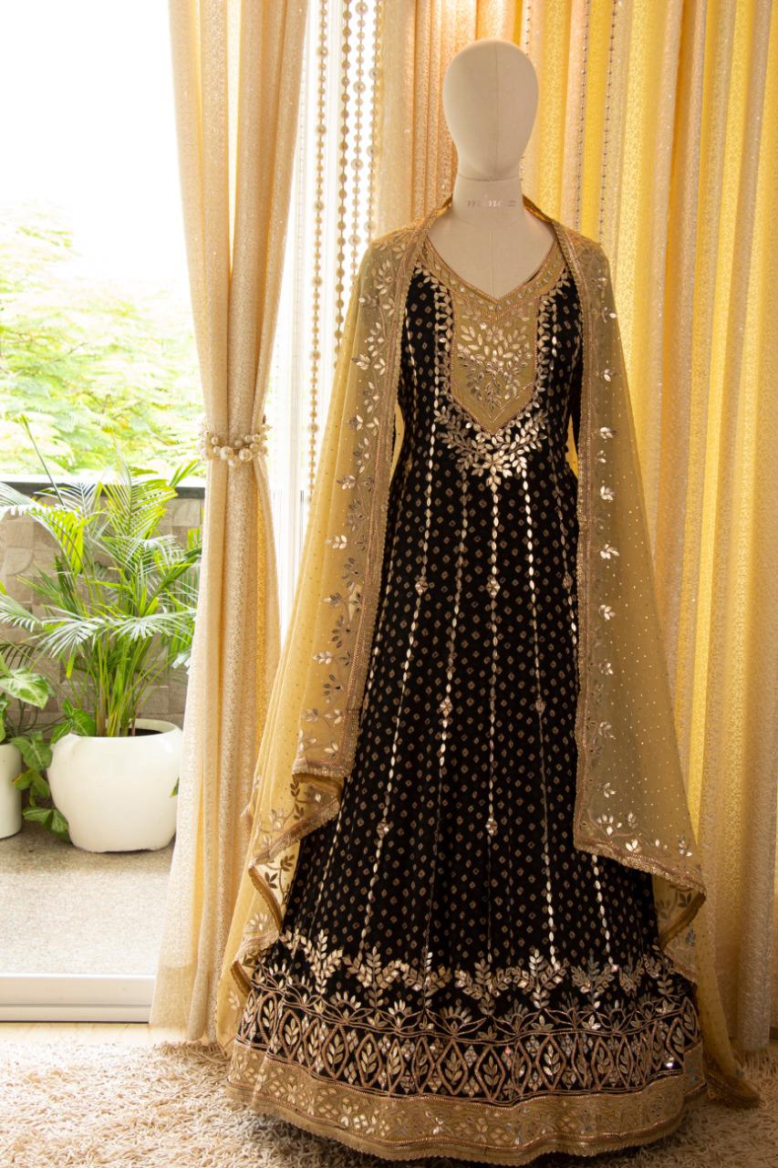 Surili wedding gown - Saffronfashionindia