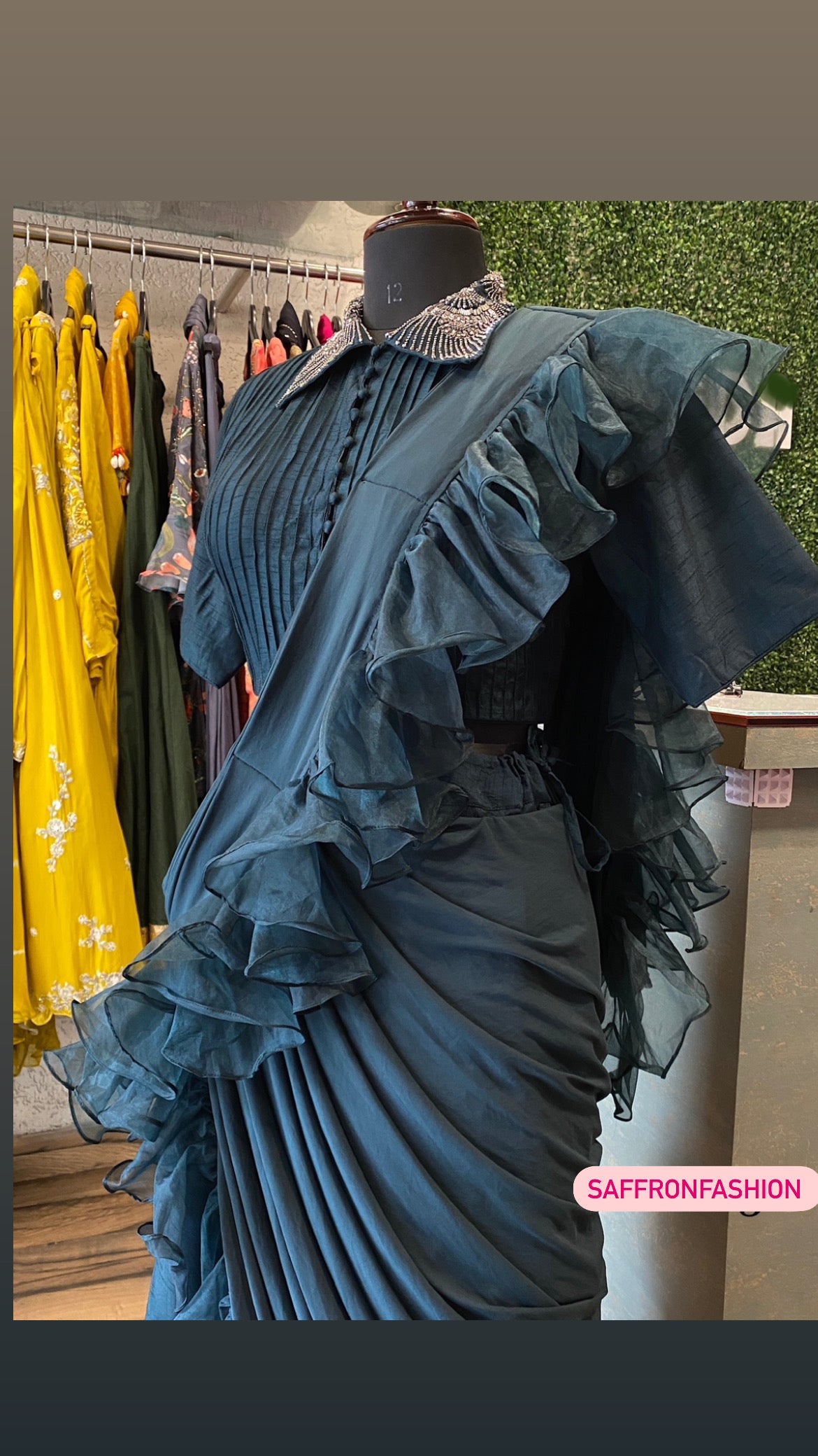 Vanisha indowestern dress - Saffronfashionindia