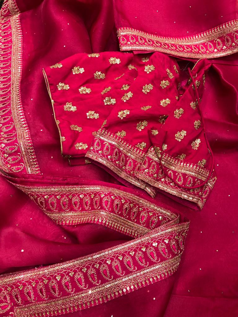 Sabyasachi inspired Mukesh saree - Saffronfashionindia