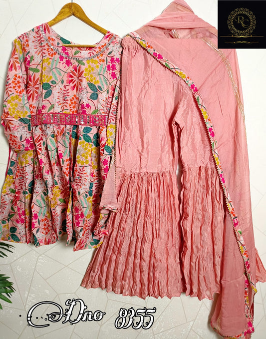 Archie gharara dress - Saffronfashionindia