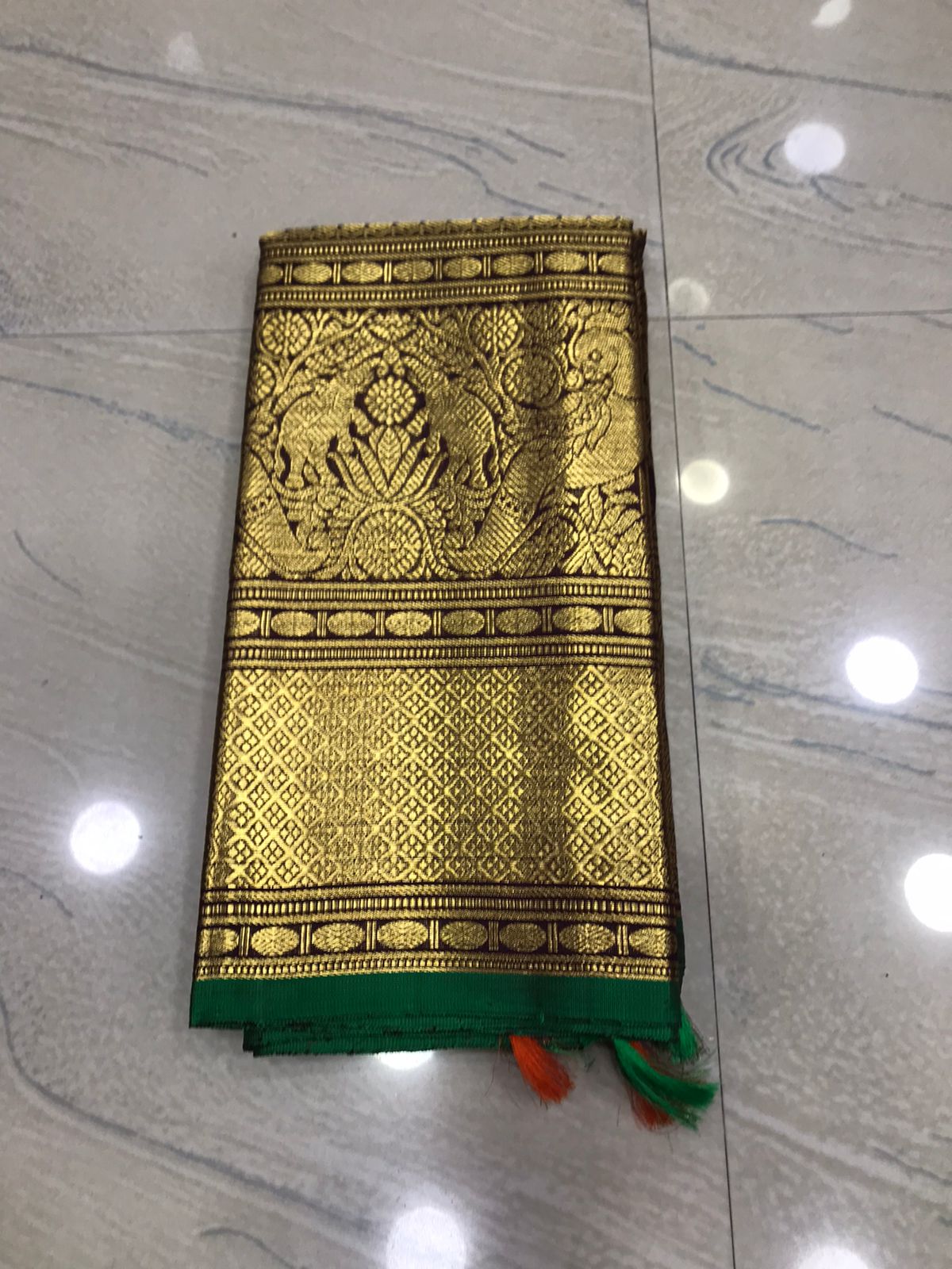 Indian heritage inspired dupatta - Saffronfashionindia