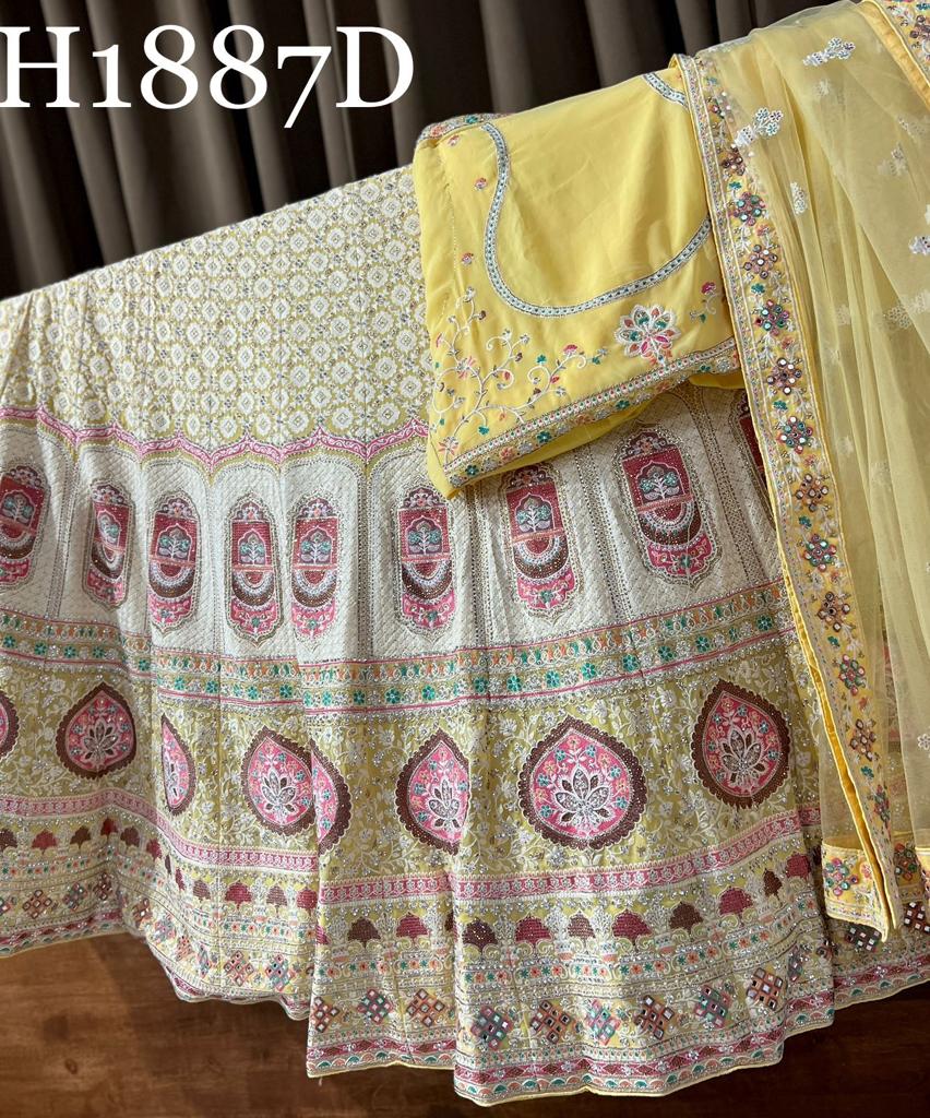 Cocktail beautiful lehanga - Saffronfashionindia