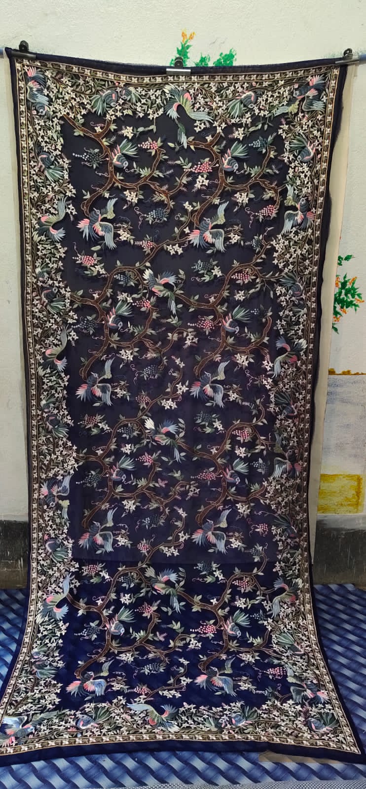 Rambia Parsi Authentic dupatta - Saffronfashionindia