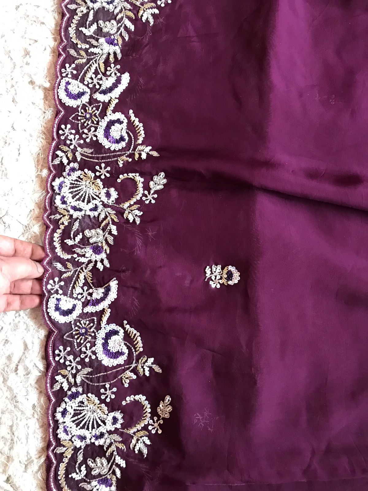 Gujarish  premium posh saree - Saffronfashionindia